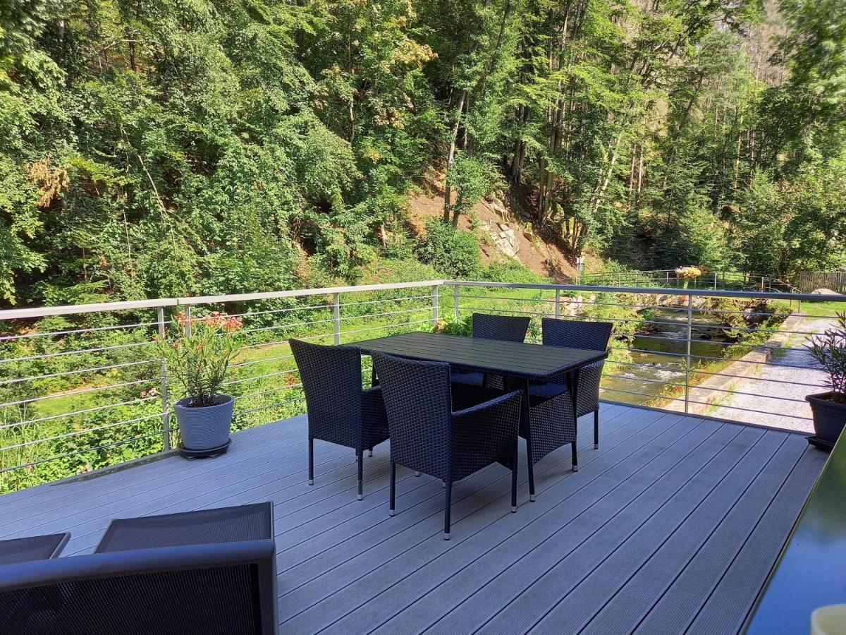 Ferienhaus Buschmuehle - Stolpen Extérieur photo